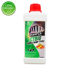 Mua Đạm Cá Hữu Cơ CTBIO (1  Lít) X2 lần hấp thụ cho cây với Axit Humic