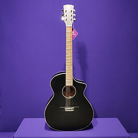 Mua Đàn chuyên tập chơi có ty - guitar acoustic SVA102 tặng full phụ kiện