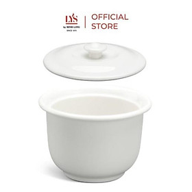 Mua Thố Chưng Yến Sứ thời thượng Minh Long Daisy Lys 0.52L - white color Ngà đồ sứ thời thượng dân dụng thông m