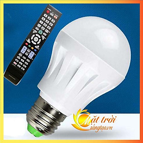 Bóng đèn LED 9W đui xoáy điều khiển từ xa hồng ngoại