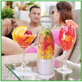 Mua Máy Xay Sinh Tố Cầm Tay 350ML Kích Thước Nhỏ Gọn Với 6 Lưỡi Dao