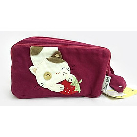 VÍ BÓP NGẮN NỮ 3 NGĂN THƯƠNG HIỆU PETSHOP NZC_343ND