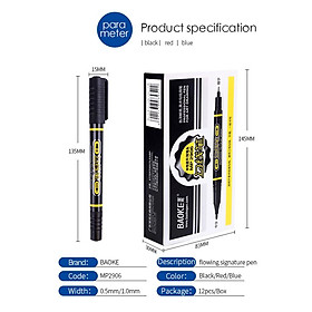 Bút Lông Màu 2 Đầu 12/24/ 36 Màu Chuyên Nghiệp -BAOKE | MP2906A