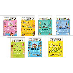 Combo Trò Chơi Giải Mã Mê Cung - 7 Cuốn - Phái Đường - Vanlangbooks