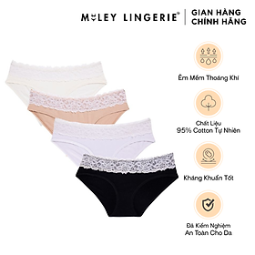 Combo 4 Quần Lót Modal Lưng Ren Active Miley Lingerie FDS0174-0274-0974-1274