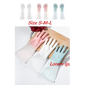 Mua Găng tay silicon bền đẹp có size lớn nhỏ phù hợp mọi người màu ngẫu nhiên