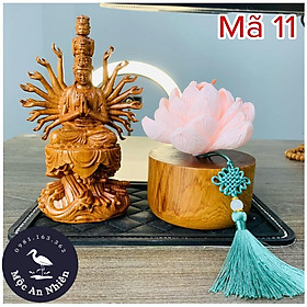Mua Tượng Thiên Thủ Thiên Nhãn và set An Nhiên gỗ bách xanh quý