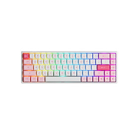 Mua Bàn phím cơ AKKO 3068B Multi-modes Prunus Lannesiana  Jelly Pink Switch Hàng Chính Hãng