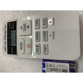 Mua REMOTE ĐIỀU KHIỂN DÀNH CHO MÁY LẠNH ĐIỀU HOÀ TOSHIBA (Trắng nhỏ)