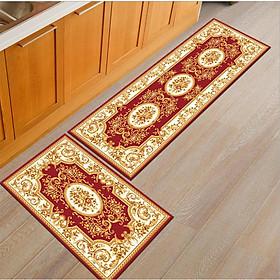 Mua Bộ 2 thảm bếp nhà bếp 40X60 + 40X120 cm cao cấp chống trượt