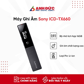 Mua Máy ghi âm kỹ thuật số Sony ICD-TX660 - Hàng chính hãng