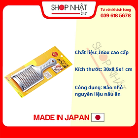 Mua Bàn nạo inox mài nhỏ thực phẩm có tay cầm nội địa Nhật Bản