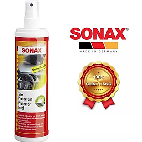 CHAI XỊT DƯỠNG LÀM BÓNG VÀ BẢO VỆ BỀ MẶT GỖ, NHỰA, CAO SU, DA NỘI THẤT XE SONAX 380041 300ML
