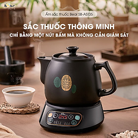 Ấm sắc thuốc Bear SB-AST35 Bản Tiếng Việt hàng chính hãng