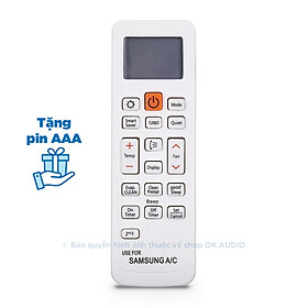 Mua Remote điều khiển cho điều hòa SAMSUNG phím bấm cao su mềm nhạy  vỏ nhựa cao cấp - Hàng nhập khẩu