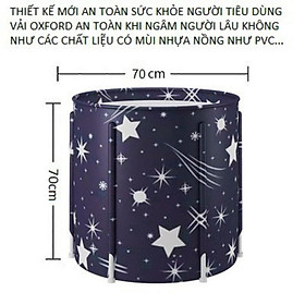 Mua Bồn Tắm Gấp Gọn 6 Lớp Cao Cấp Cách Nhiệt 4 Giờ  Chống Thấm Tốt - Bảo Hành 12 Tháng