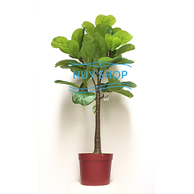 Cây LÁ BÀNG nhân tạo 110cm trang trí nhà cửa