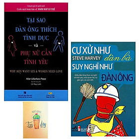 [Download Sách] Combo Cư Xử Như Đàn Bà Suy Nghĩ Như Đàn Ông và Tại Sao Đàn Ông Thích Tình Dục Và Phụ Nữ Cần Tình Yêu ( Tặng Kèm Sổ Tay )