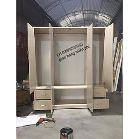 Tủ nhựa đài Loan 4 cánh
