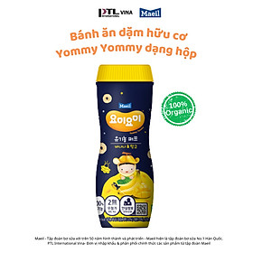 Bánh ăn dặm hữu cơ Yommy Yommy Hàn Quốc hộp 42g