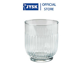 Cốc uống nước | JYSK Ture | thủy tinh | trong suốt | DK8xC9cm