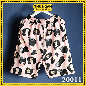 Quần Đùi Nữ Thun Cao Cấp Cotton Loại 1 Mặc Nhà Và Đi Chơi 20011