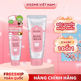 Kem Dưỡng Da Tay Cấp Ẩm Không Mùi Hương Dành Cho Bé Từ 06 Tháng Tuổi Và Làn Da Nhạy Cảm Kissme Mommy Hand Cream S 60 G