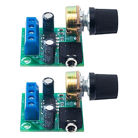 2Pcs LM386 Amplifier Board Power Amplifier Board DC3-12V for Speaker Sound System DIY