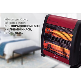 Sưởi Điện Hồng Ngoại SUNHOUSE SHD7013 800W- Hàng chính hãng