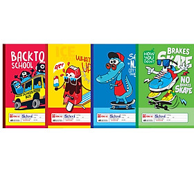 Lốc 10 vở ô ly Hồng Hà 0519