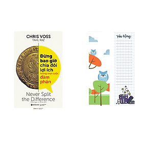 Đừng Bao Giờ Chia Đôi Lợi Ích Trong Mọi Cuộc Đàm Phán - Never Split The Difference ( Tặng Bookmark Sáng Tạo )