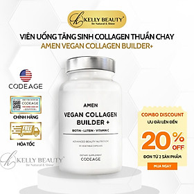 Viên Uống Tăng Sinh Collagen Thuần Chay CODEAGE Amen Vegan Collagen Builder+ | Kelly Beauty