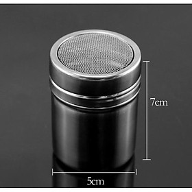 Mua Lọ rắc bột   lọ rắc cacao (inox xịn)