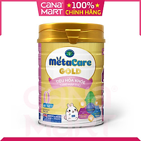 Sữa bột tốt cho bé Nutricare MetaCare Gold 0+, hỗ trợ tiêu hóa hấp thu