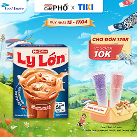 Cà phê Ly Lớn - Maccoffee (hộp 10 gói x 26g)