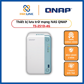 Mua Thiết bị lưu trữ mạng NAS QNAP TS-251D-4G - HÀNG CHÍNH HÃNG