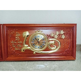 Mua Đồng hồ tranh gỗ hương