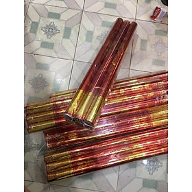 Pháo giấy kim tuyến dài 80cm lốc 6 cây