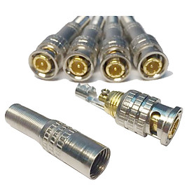 Mua Đầu jack nối cáp đồng trục BNC + F5 lò xo cho camera