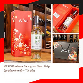Hộp wine đỏ 1 chai 1982 Sauvignon Blanc Pháp
