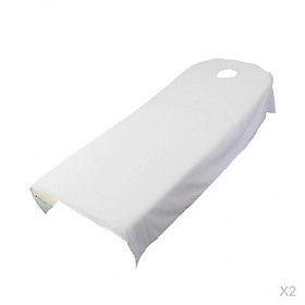 2x  Massage SPA Bed Mattress Skirt with Hole