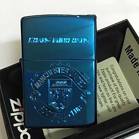 Bật Lửa ZIPPO KHẮC LOGO MANCHESTER UNITED 11 – ZIPPO 20446.MU11