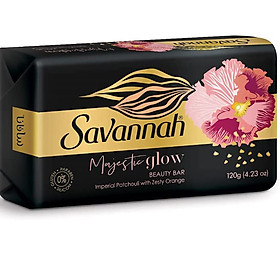Xà Bông Tắm Hương Nước Hoa Trắng Da, Giảm Mụn Dubai Savannah Luxuriuous Body Bar Soap Pack 120g