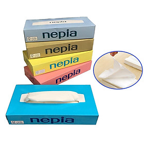 Mua Set 5 Hộp Giấy Ăn Nepia Cao Cấp 2 Lớp Nhật Bản (150 Tờ / Hộp + Tặng Hồng Trà Sữa)