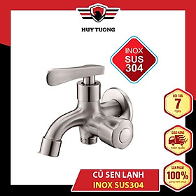 Mua Củ sen lạnh Inox SUS304 cao cấp chống gỉ  vòi củ sen lạnh sáng bóng sang trọng - Huy Tưởng