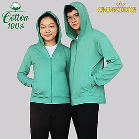 Áo khoác thun da cá GOKING 6 túi, form unisex cho nữ nam, trẻ em. Chống lạnh, giữ ấm, chống nắng, chống tia UV. Hàng hiệu Việt Nam xuất khẩu