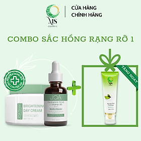 [COMBO SẮC HỒNG RẠNG RỠ] Giúp Phục Hồi, Dưỡng Trắng Da Và Chống Lão Hoá (Tặng 1 Sữa Rửa Mặt MS) - MỸ PHẨM MS COSMETIC