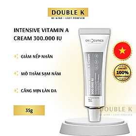 Kem Dưỡng Trẻ Hóa Da DrCeutics Intensive Vitamin A Cream 300.000 IU - Double K