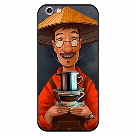 Ốp lưng in cho Iphone 6/ 6s Cà Phê Phin