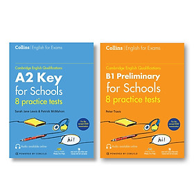 Combo Collins Practice Tests for A2 và B1 Preliminary for Schools  (KET) (PET) 